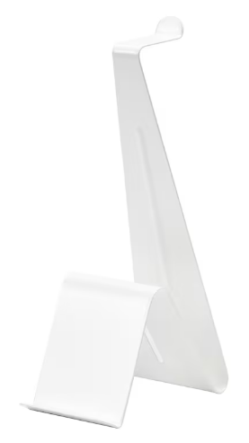 Headset tablet stand white