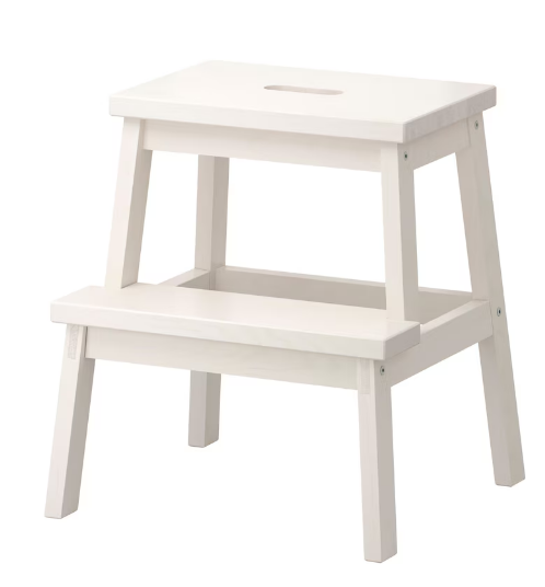 Step stool white