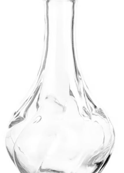 VASE CLEAR GLASS 17