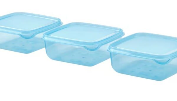 Food Container blue
