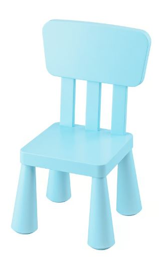 Kids Chair Light Blue