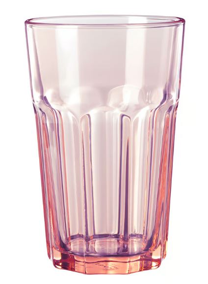 POKAL Glass 35cl Pink