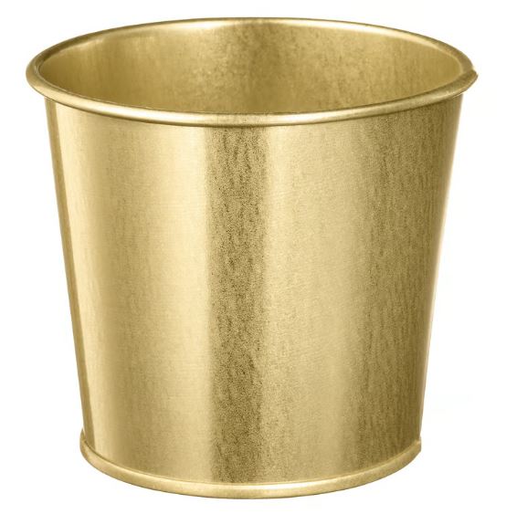 Plant Pot brass-colour