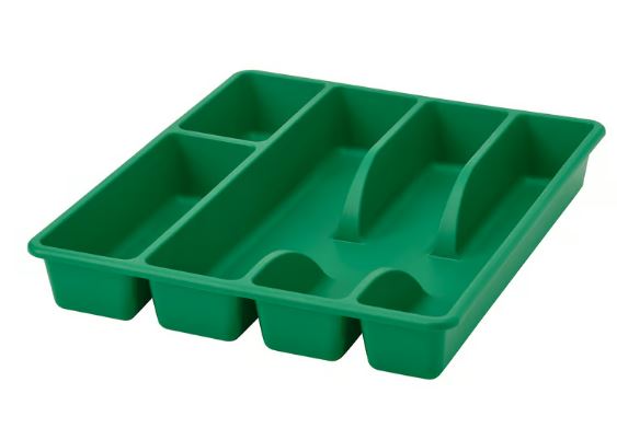 Cutlery Tray Bright Green