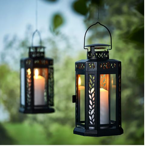 Lantern f block candle