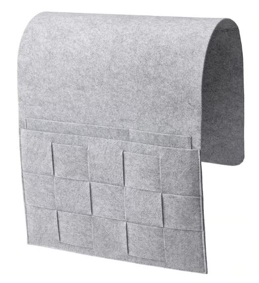 Storage pocket for bed