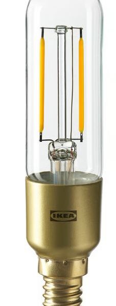 LED bulb E14 dimmable clear glass