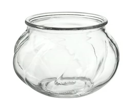 Vase VILJESTARK clear glass